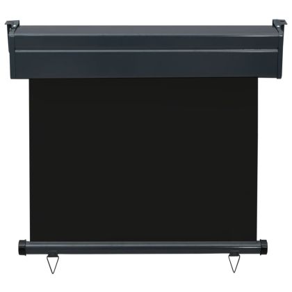Вертикална тента за балкон, 85x250 см, черна
