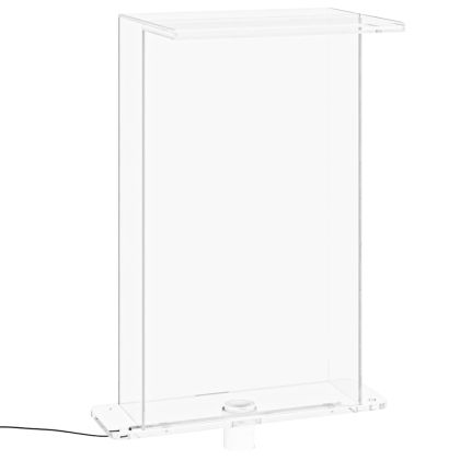 Фонтан за басейн с RGB светодиоди, акрил, 51 см