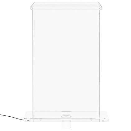 Фонтан за басейн с RGB светодиоди, акрил, 51 см