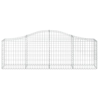 Габионни кошници арка 9 бр 200x30x60/80 см поцинковано желязо