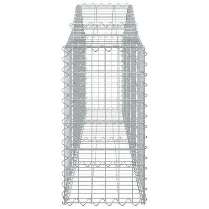 Габионни кошници арка 9 бр 200x30x60/80 см поцинковано желязо