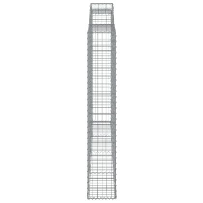 Габионни кошници арка 5 бр 300x30x180/200 см поцинковано желязо