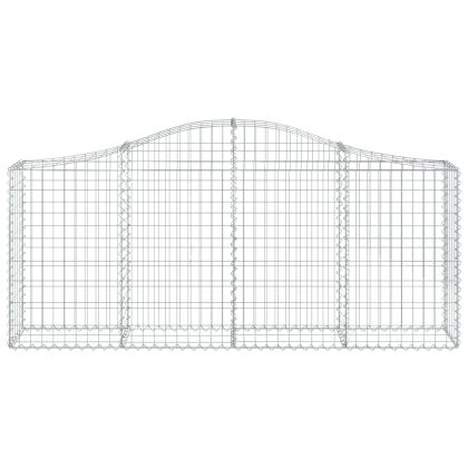 Габионни кошници арка 50 бр 200x30x80/100 см поцинковано желязо