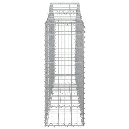 Габионни кошници арка 50 бр 200x30x80/100 см поцинковано желязо