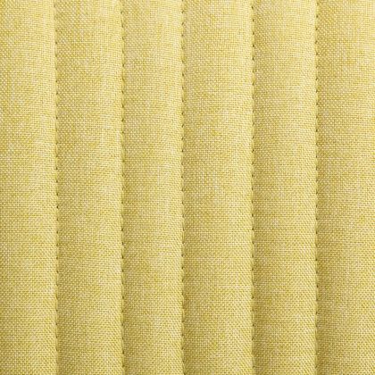 Трапезни столове, 4 бр, зелени, текстил