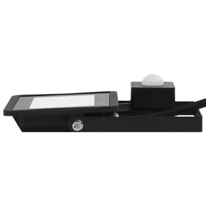 LED прожектор със сензор, 30 W, топло бяло