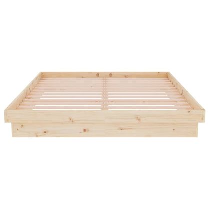 Рамка за легло, масивно дърво, 140х200 см