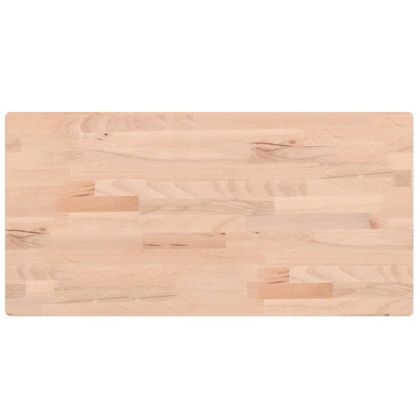 Плот за маса 80x40x2,5 см правоъгълен масивен бук