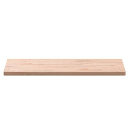 Плот за маса 80x40x2,5 см правоъгълен масивен бук