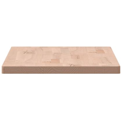 Плот за маса 80x40x2,5 см правоъгълен масивен бук