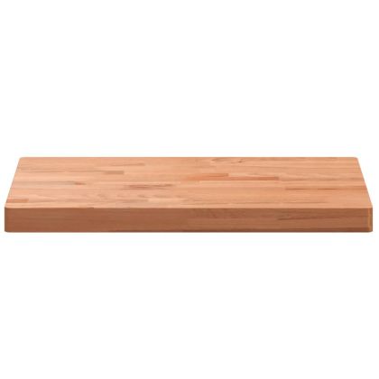 Плот за баня 80x40x4 см масивно дърво бук
