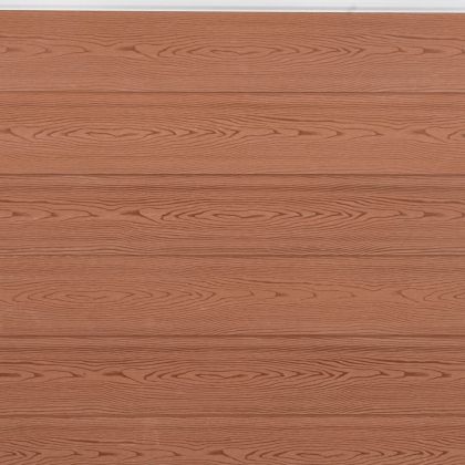 Комплект ограден панел, кафяв, 872x186 см, WPC