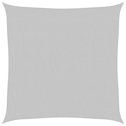 Слънцезащитно платно светлосиво 2,5x2,5м 100% полиестер Оксфорд