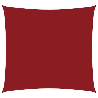 Платно-сенник, Оксфорд текстил, квадратно, 4,5x4,5 м, червено