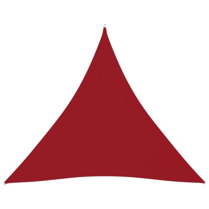 Платно-сенник, Оксфорд плат, триъгълно, 6x6x6 м, червено