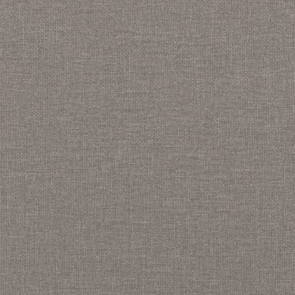 Комплект дивани 3 части с възглавници таупе текстил