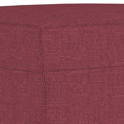 Табуретка, виненочервена, 60x50x41 см, плат