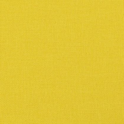 2-местен диван с декоративни възглавници светложълт 140 см плат