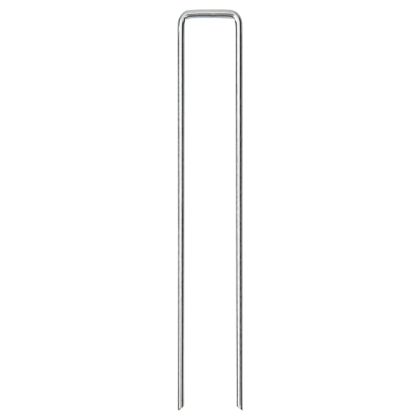 Колчета за земя U-образни 25 бр 20x3,5 см поцинкована стомана