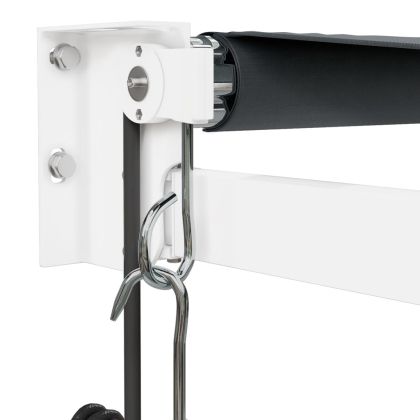 Автоматично прибираща се тента, антрацит, 3,5x2,5 м