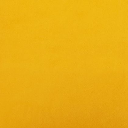 Въртящи трапезни столове, 2 бр, жълти, кадифе