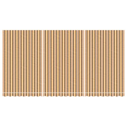 Резервно платнище за тенти, разноцветни ивици, 6x3 м