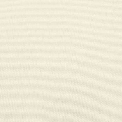 Възглавници за градински пейки 2 бр Кремавобял 150x50x7 см плат