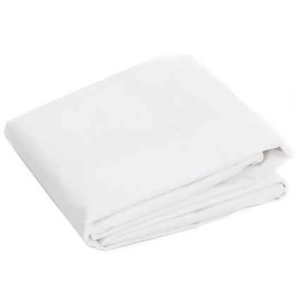 Брезент, 260 г/м², 6x12 м, бял, HDPE
