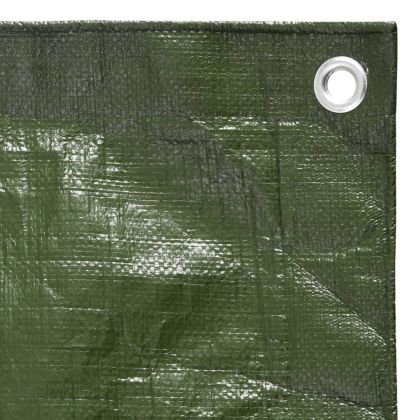Брезент, 180 г/м², 8x8 м, зелен, HDPE