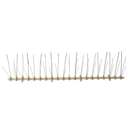 5-редови пластмасови шипове срещу птици и гълъби, 6 бр, 3 м