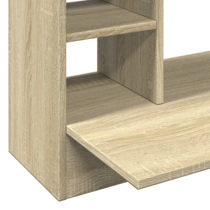Бюро за стенен монтаж, дъб сонома, 105x48x75см, инженерно дърво