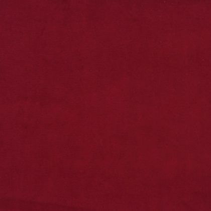 Въртящ се офис стол, виненочервен, кадифе