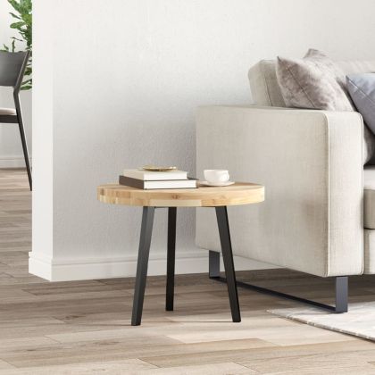 Плот за маса, кръгъл, Ø50x4 см, акациево дърво масив