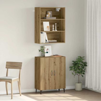 Шкаф със стенен шкаф Artisan Oak Engineered Wood