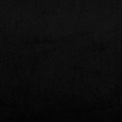 Кресло, черен, 60 см, микрофибърен текстил