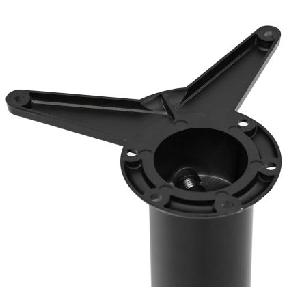 4 крака за регулиране на височината на маси, черно, 1100 мм