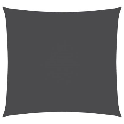 Sunshade Sail Oxford Fabric Square 2x2 m Anthracite