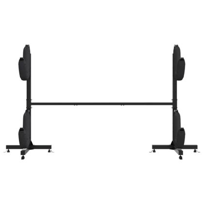 Багажник за съхранение на 2 каяка 250x57x127,5 см стомана