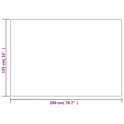 Утежнено одеяло с плик, сиво, 135x200 см, 10 кг, плат