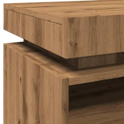 Нощен шкаф с LED осветление Artisan Oak 40x39x48,5 cm