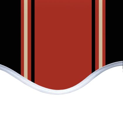 Резервно платнище за тенти, оранжево и кафяво, 6x3,5 м