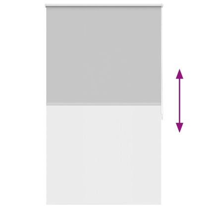 Затъмняваща ролетна щора 104,4x175 см, ширина на плат 100 см, сива