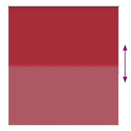 Затъмняваща ролетна щора 164,4x175 см, ширина на плат 160 см, червена