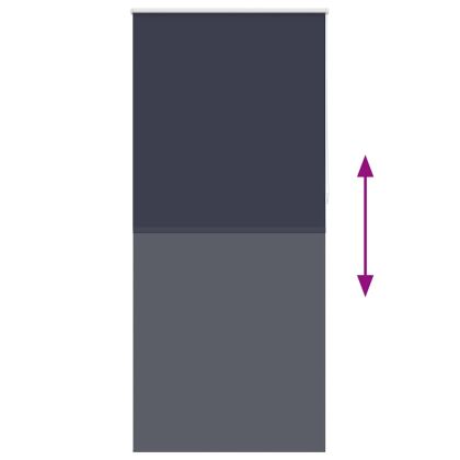 Затъмняваща ролетна щора 124,4x230 см, ширина на плата 120 см, морска
