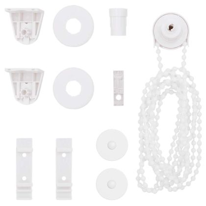 Зебра щора 80,9x150 см Ширина на плат 76,7 см бяла