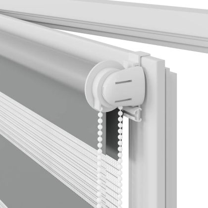 Зебра щора 140,9x175 см Ширина на плат 136,7 см сива