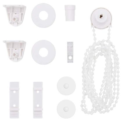 Зебра щора 140,9x175 см Ширина на плата 136,7 см цвят кафе