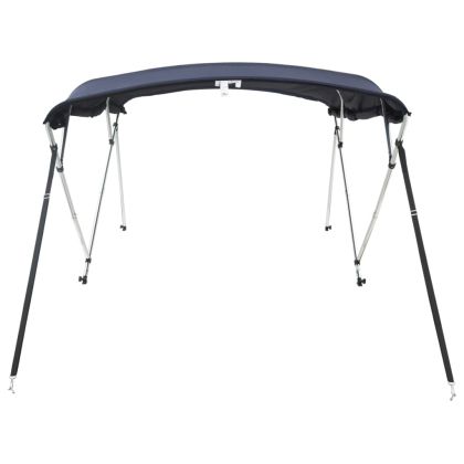 Тента за лодка с 4 дъги странични стени 243x(230-244)x137 см