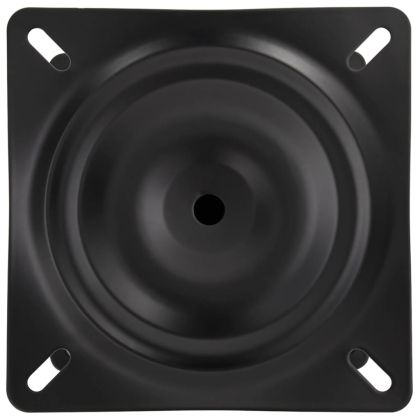 Сгъваем стол за лодка 4 части без възглавница сив 48x51x41 см