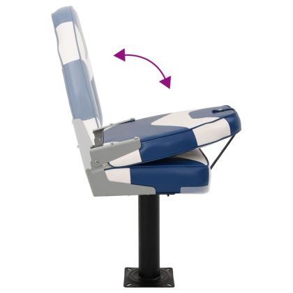 Сгъваеми седалки за лодка от 4 части, висока облегалка
